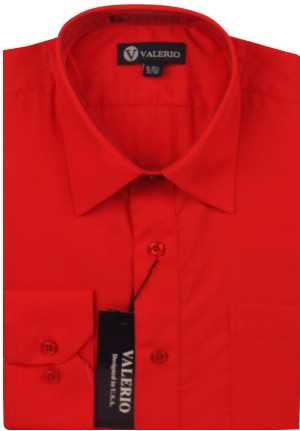 Modern Fit Dress Shirt with Convertible Cuffs 