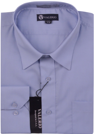 Modern Fit Dress Shirt with Convertible Cuffs 